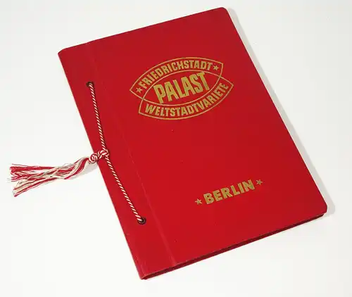 Berlin Friedrichstadtpalast Variete Wilma Reading Kolega M DDR 