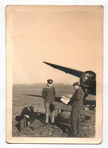 Foto EK Träger Luftwaffe Flugzeug 2 Wk