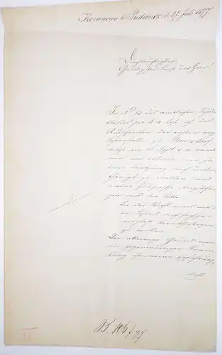 Lehrer Dokumente Lot Posen Rawitsch Bojanowo Grünberg um 1875 Schlesien
