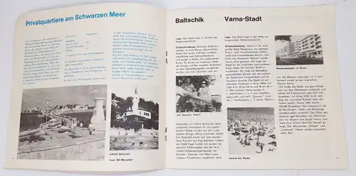 DDR Urlaub in Bulgarien 1972 Astoria Varna Prospekt