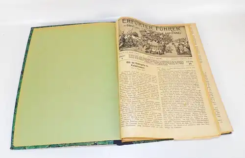 Erfurter Führer im Obst und Gartenbau 1917 1918 Pomologie Garten Buch