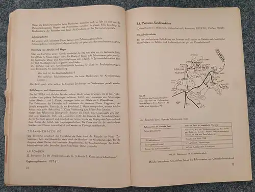 BuV Facharbeiter Lehrbuch Reiseverkehr VEB Verlag DDR Buch 1962