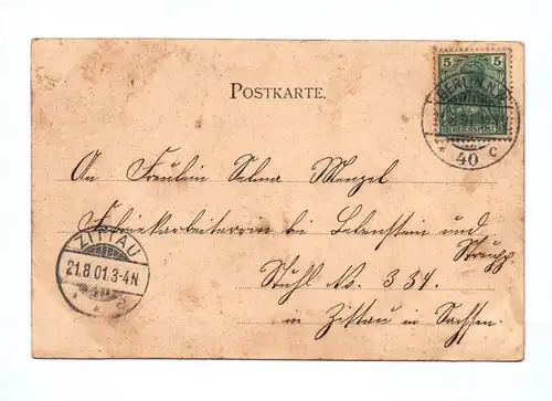 Ak Gruss aus Berlin Neue Wache Unter den Linden 1901