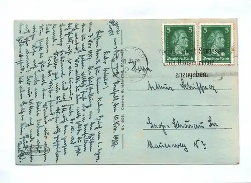 Ak Krefeld Stadtwald 1927