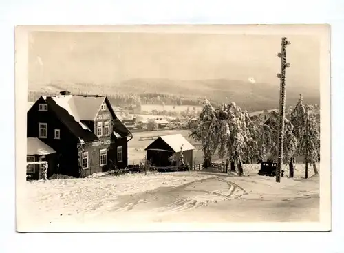 Ak Wintersportplatz Schmiedefeld