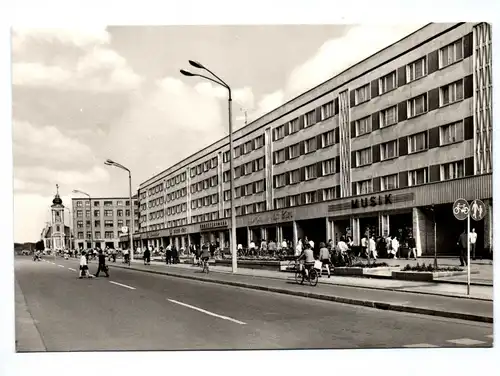 Ak Dessau August Bebel Straße 1974