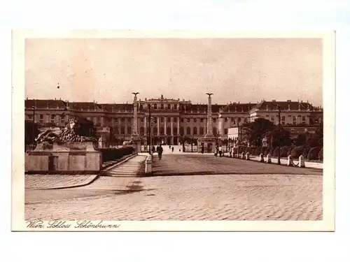 Ak Wien Schloss Schönbrunn