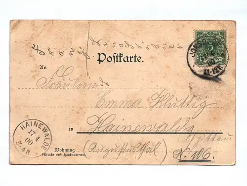 Ak Johnsdorf Häuser Tal 1900