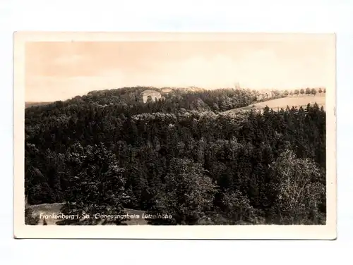 Ak Frankenberg in Sachsen Genesungsheim Lützelhöhe DDR