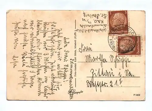 Ak Gruß aus Cämmerswalde im Erzgebirge 1939