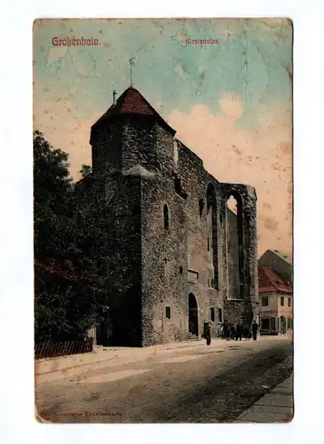 Ak Großenhain Klosterruine 1910