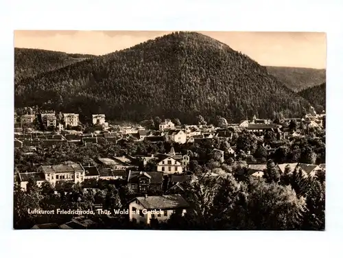 Ak Luftkurort Friedrichroda Thüringer Wald mit Gottlob DDR 1963