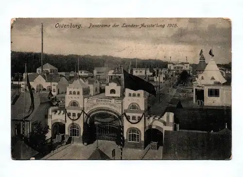 Ak Oldenburg Panorama der Landes Ausstellung 1905