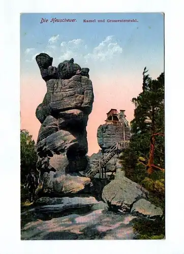 Ak Die Heuscheuer Kamel mit Grossvater Stuhl 1927 Polen
