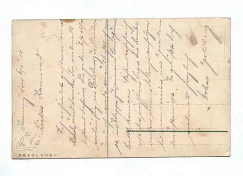 Künstler Ak Arthur Thiele Soldaten beim Essen fassen1918