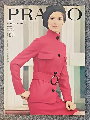 PRAMO DDR Ausgabe August 1969 mit Schnittmuster Zeitschrift Praktische Mode