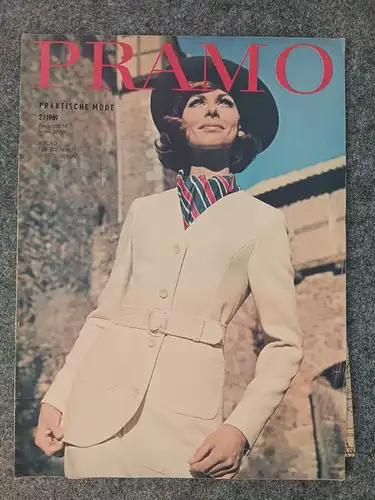 Ausgabe Februar 1969 Praktische Mode PRAMO mit Schnittmuster DDR Zeitschrift