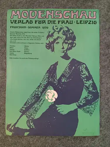DDR Zeitschrift PRAMO Januar 1970 Praktische Mode mit Schnittmuster