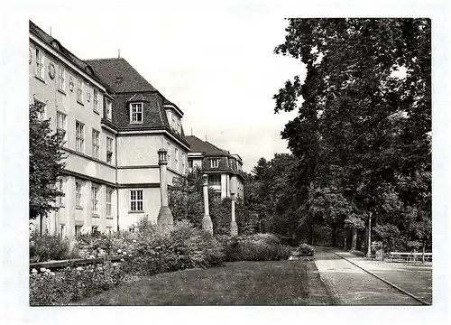 Foto Ak Bad Gottleuba Kurhaus und Krankenhaus im Klinik Sanatorium DDR
