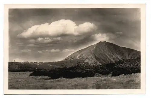 Ak Deutscher Kulturverband in der CSR Schneekoppe Berg 1928 Tschechien