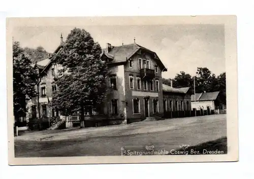 Ak Spitzgrundmühle Coswig Bezirk Dresden 1989