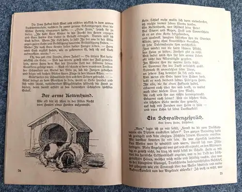 Heft Deutscher Tierschutz Kalender 1925 Tierschutzkalender 42. Jahrgang