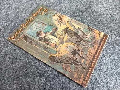 Deutscher Tierschutz Kalender alter Kalender 1926 original Heft 43. Jahrgang