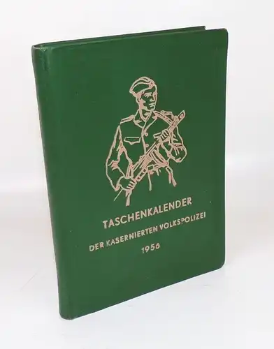 Taschenkalender der kasernierten Volkspolizei 1956 VP KVP