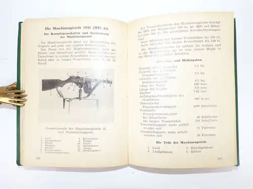 Taschenkalender der kasernierten Volkspolizei 1956 VP KVP