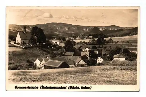 Ak Sonnerfrische Hinterhermsdorf Sächsische Schweiz DDR 1968