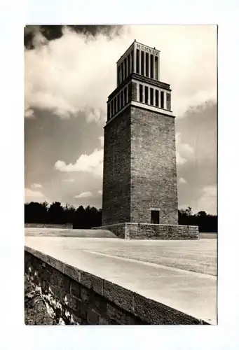 Ak Nationale Mahn und Gedenkstätte Buchenwald Turm und Feierplatz 1960 DDR