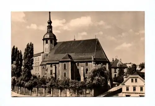 Ak Reichenbach Vogtland Peter Paul Kirche DDR 1957