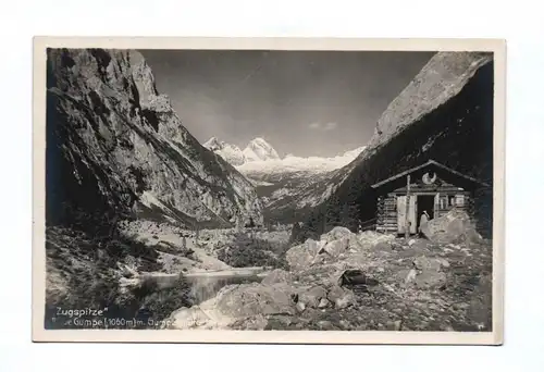 Ak Zugspitze Berg Garmisch-Partenkirchen