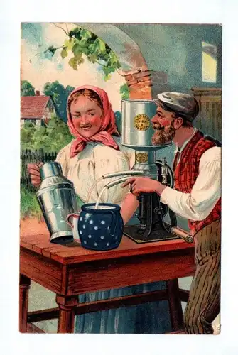 Ak Reklame Seperator Alfa Laval Berein Landwirtschaft um 1910