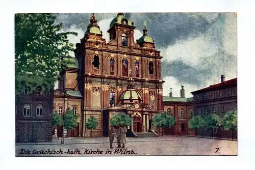 Ak Die Griechisch katholische Kirche in WIlna Litauen Vilnius