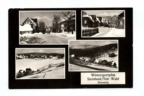 Ak Wintersportplatz Steinheid Thüringer Wald Rennsteig 1969 DDR