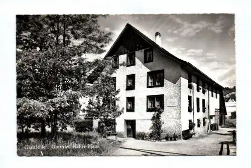 Ak Glattfelden Gottfried Keller Haus