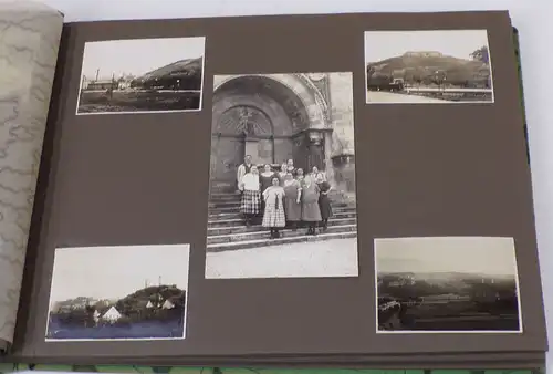 Altes Fotoalbum ab 1926 Thüringen Fahrt Oybin Sportfest Hirschfelde