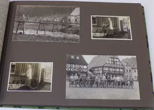 Altes Fotoalbum ab 1926 Thüringen Fahrt Oybin Sportfest Hirschfelde