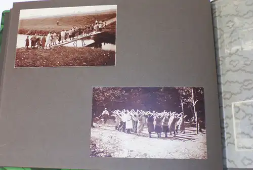 Altes Fotoalbum ab 1926 Thüringen Fahrt Oybin Sportfest Hirschfelde