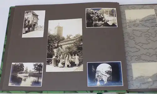 Altes Fotoalbum ab 1926 Thüringen Fahrt Oybin Sportfest Hirschfelde