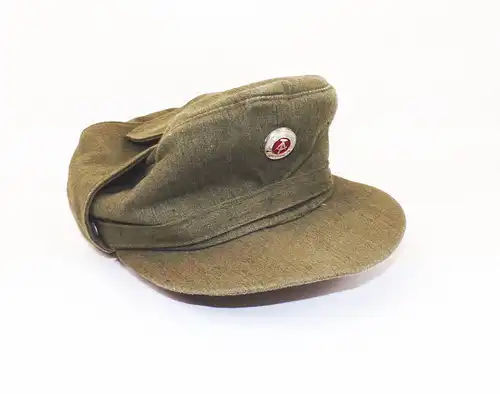 NVA Mütze MDI Größe 55 Kampfgruppe Wintermütze Skimütze Baschlikmütze