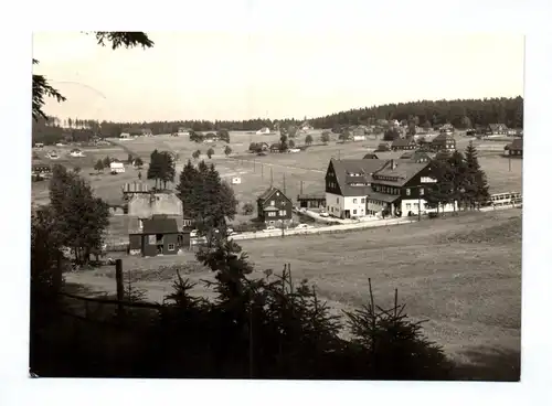 Ak Mühlleithen im Vogtland mit HO Hotel Buschhaus DDR 1969