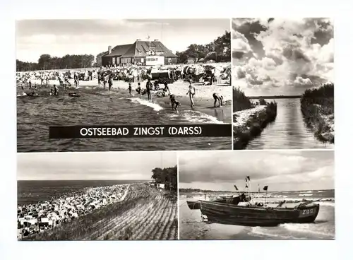 Ak Ostseebad Zingst Darss DDR 1975