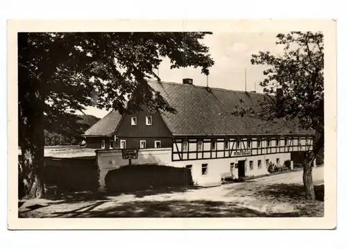 Ak Kurort Bärenfels Osterzgebirge Gasthof Bärenfels 1955