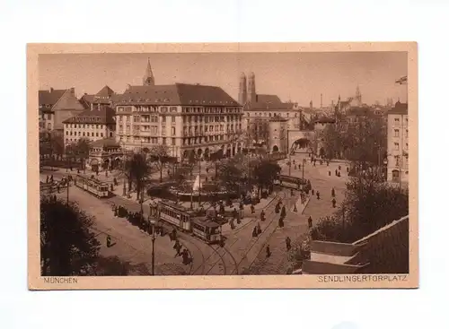 Ak München Sendlingertorplatz