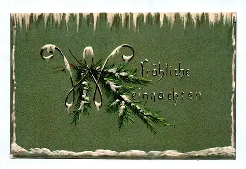 Ak Fröhliche Weihnachten 1916 Zweig