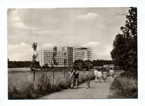 Ak Klink Kreis Waren Müritz FDGB Urlaubersiedlung Völkerfreundschaft DDR 1977