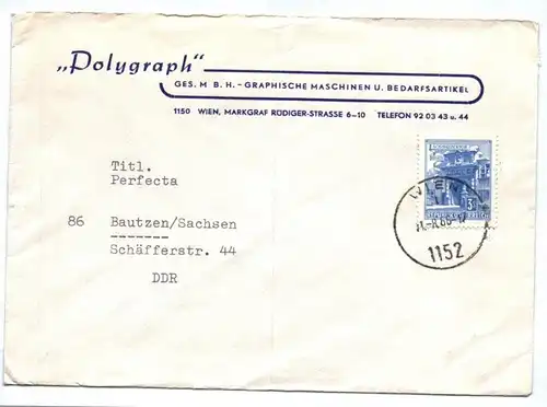 Polygraph Graphische Maschinen und Bedarfsartikel 1966 Wien