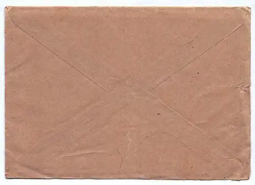Brief 1946 Thalebra über Sondershausen Thüringen mit Inhalt Landpoststempel